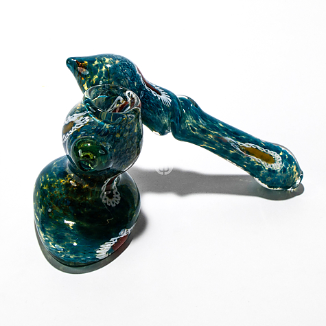 Hammer Bubbler Style by Hillside Glass