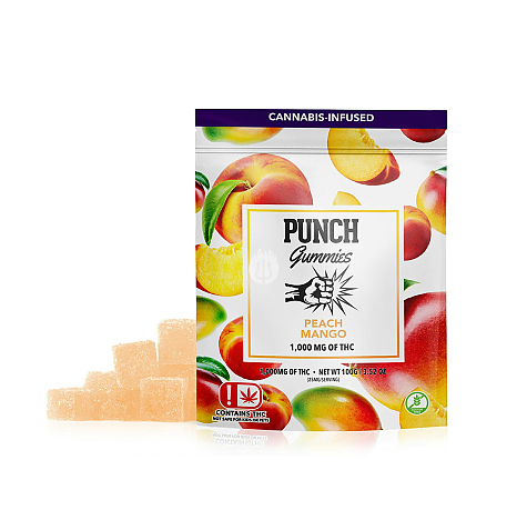 Punch Gummies 1000mg - 100mg Per Serving