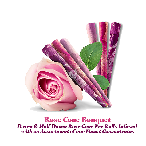 Rose Cone Bouquet—Dealer’s Choice